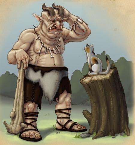 Conte : Le g�ant �go�ste !