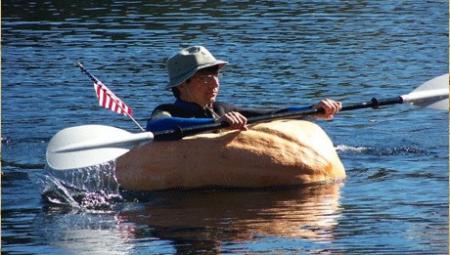 La course folle des citrouilles g�antes