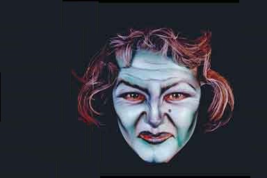 Maquillage de sorci�re