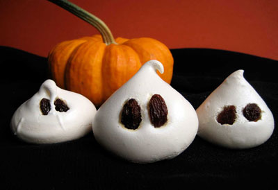 Recette : Fant�mes en meringue !